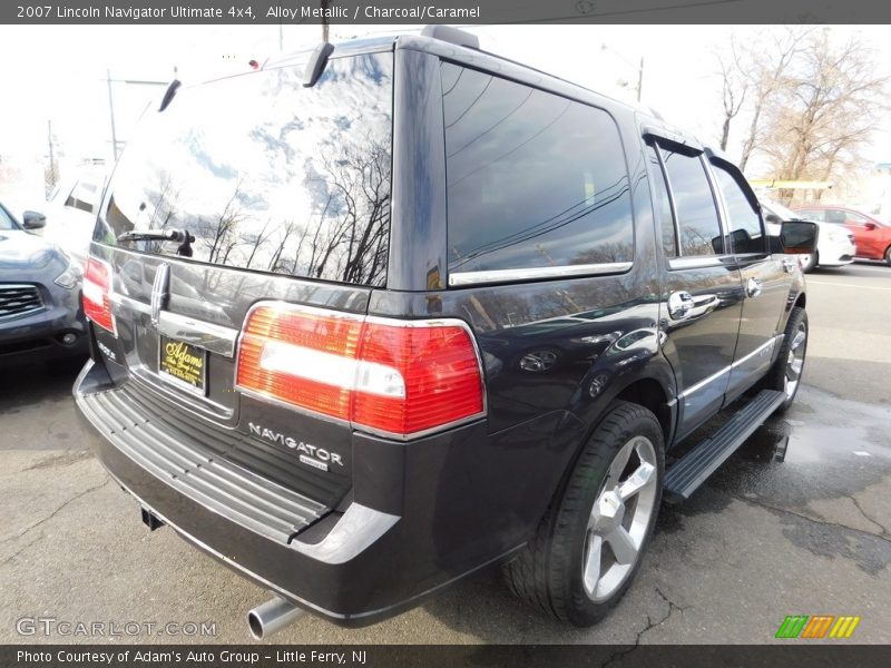 Alloy Metallic / Charcoal/Caramel 2007 Lincoln Navigator Ultimate 4x4