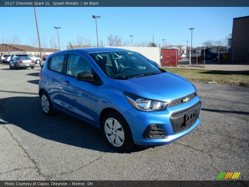 Splash Metallic / Jet Black 2017 Chevrolet Spark LS