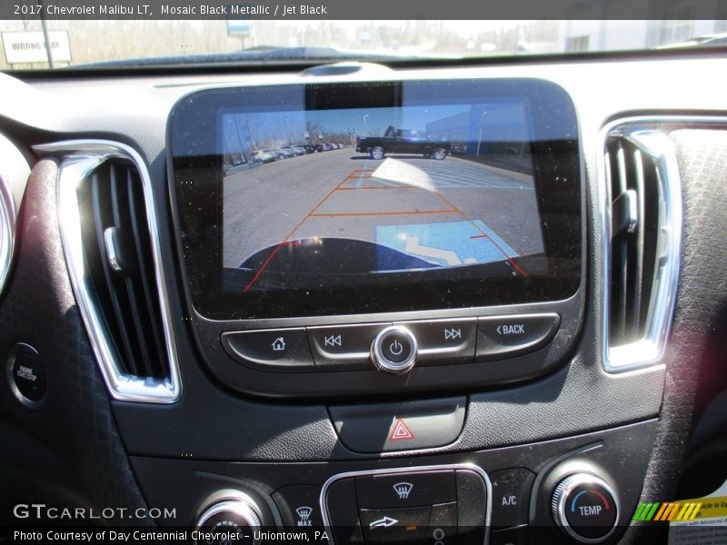 Mosaic Black Metallic / Jet Black 2017 Chevrolet Malibu LT