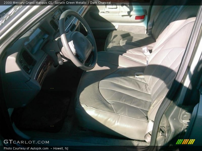 Spruce Green Metallic / Dark Charcoal 2000 Mercury Grand Marquis GS