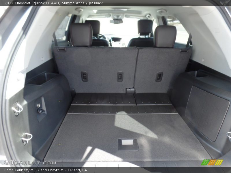 Summit White / Jet Black 2017 Chevrolet Equinox LT AWD