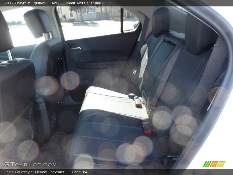 Summit White / Jet Black 2017 Chevrolet Equinox LT AWD