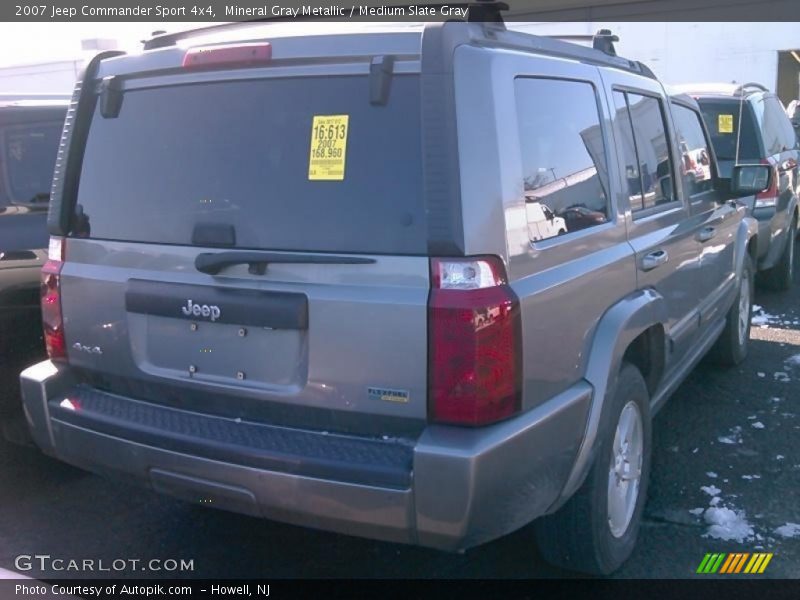 Mineral Gray Metallic / Medium Slate Gray 2007 Jeep Commander Sport 4x4