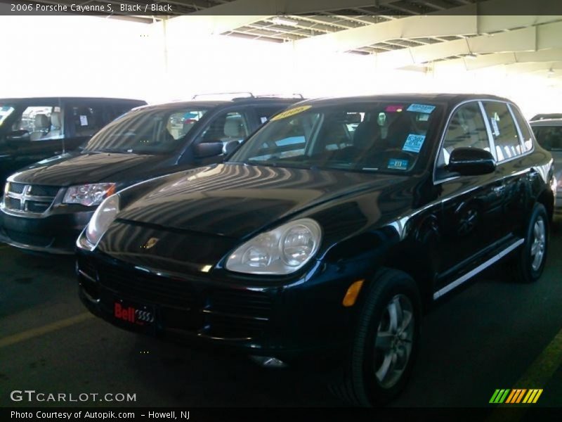 Black / Black 2006 Porsche Cayenne S