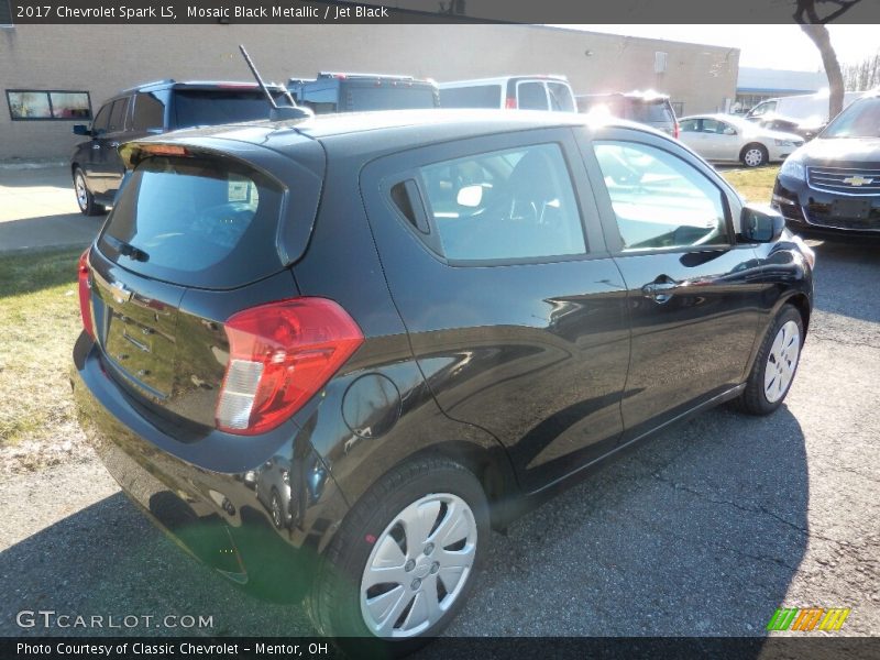 Mosaic Black Metallic / Jet Black 2017 Chevrolet Spark LS