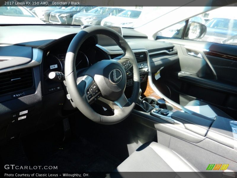 Obsidian / Black 2017 Lexus RX 350 AWD