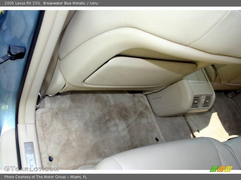 Breakwater Blue Metallic / Ivory 2005 Lexus RX 330