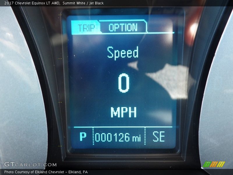 Summit White / Jet Black 2017 Chevrolet Equinox LT AWD