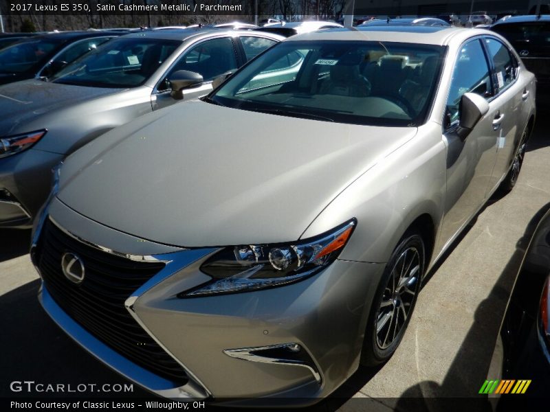 Satin Cashmere Metallic / Parchment 2017 Lexus ES 350