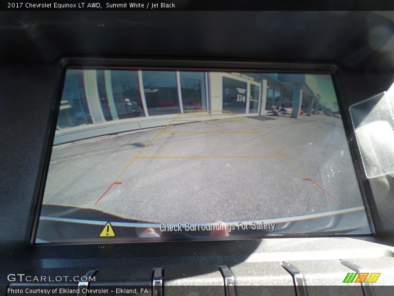 Summit White / Jet Black 2017 Chevrolet Equinox LT AWD