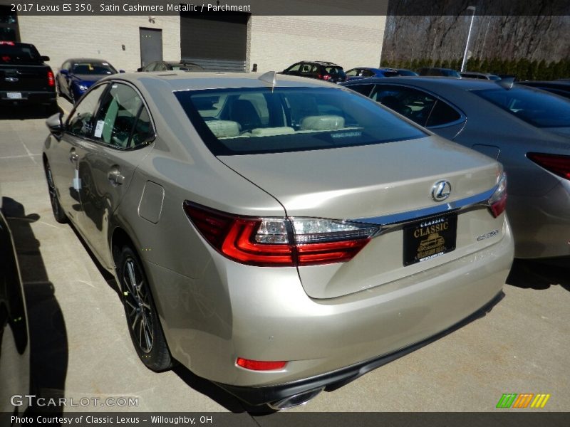 Satin Cashmere Metallic / Parchment 2017 Lexus ES 350