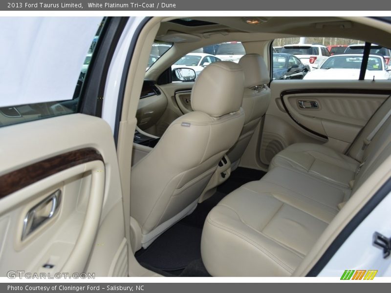 White Platinum Tri-Coat / Dune 2013 Ford Taurus Limited