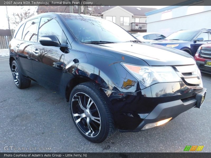 Formal Black Pearl / Ebony 2007 Acura MDX Technology