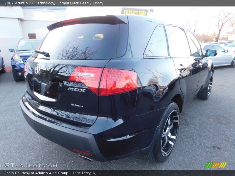 Formal Black Pearl / Ebony 2007 Acura MDX Technology