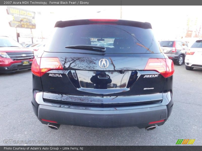 Formal Black Pearl / Ebony 2007 Acura MDX Technology