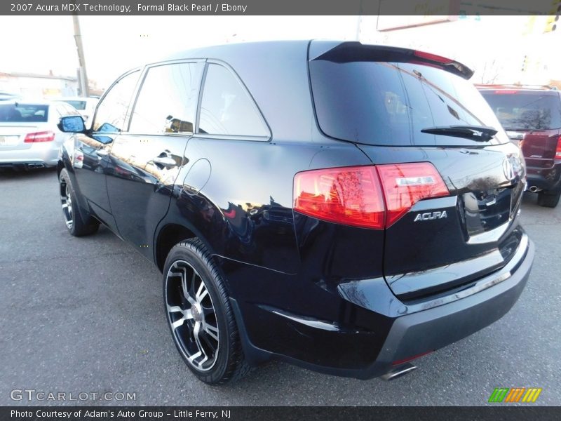 Formal Black Pearl / Ebony 2007 Acura MDX Technology