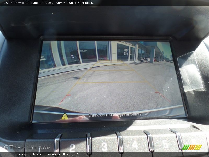 Summit White / Jet Black 2017 Chevrolet Equinox LT AWD