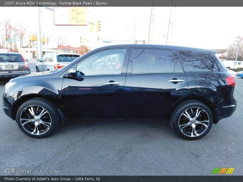 Formal Black Pearl / Ebony 2007 Acura MDX Technology