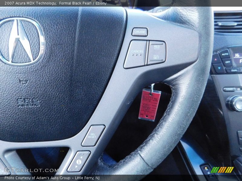 Formal Black Pearl / Ebony 2007 Acura MDX Technology