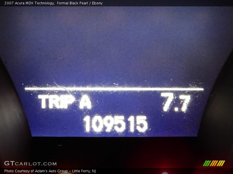 Formal Black Pearl / Ebony 2007 Acura MDX Technology