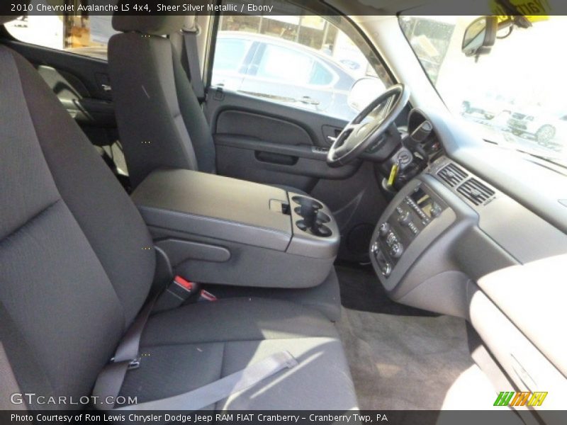 Sheer Silver Metallic / Ebony 2010 Chevrolet Avalanche LS 4x4