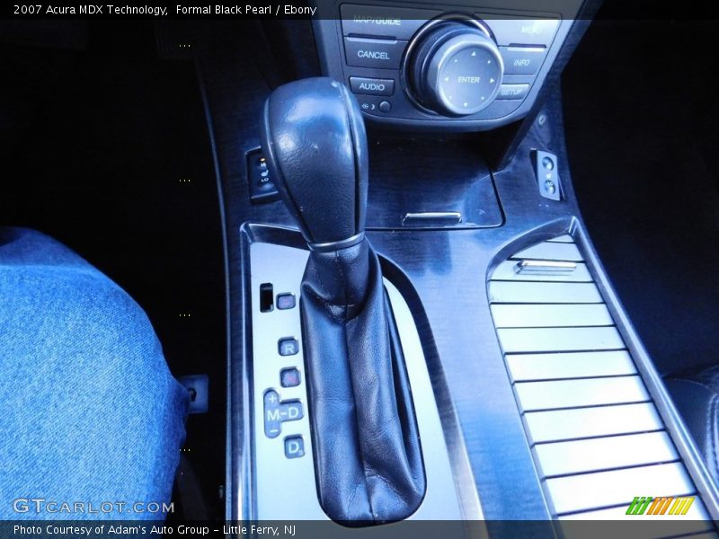 Formal Black Pearl / Ebony 2007 Acura MDX Technology