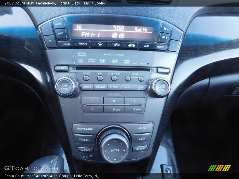 Formal Black Pearl / Ebony 2007 Acura MDX Technology