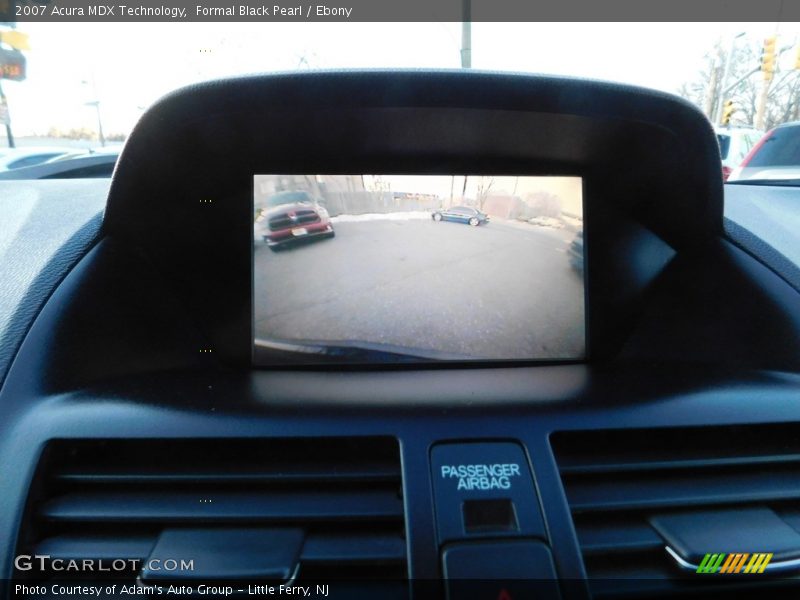 Formal Black Pearl / Ebony 2007 Acura MDX Technology