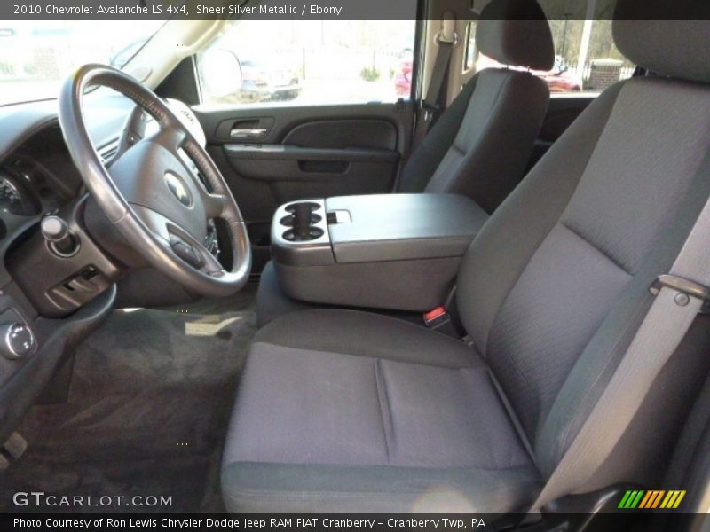 Sheer Silver Metallic / Ebony 2010 Chevrolet Avalanche LS 4x4