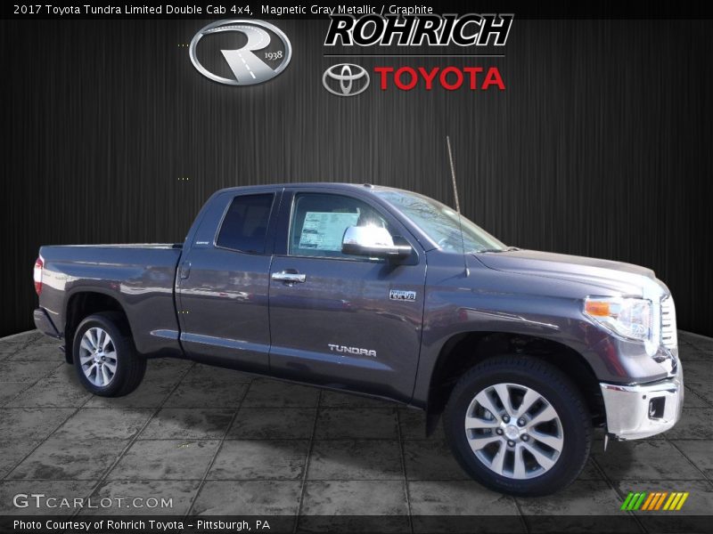 Magnetic Gray Metallic / Graphite 2017 Toyota Tundra Limited Double Cab 4x4