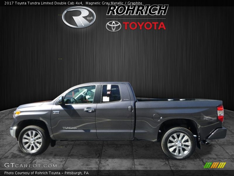 Magnetic Gray Metallic / Graphite 2017 Toyota Tundra Limited Double Cab 4x4