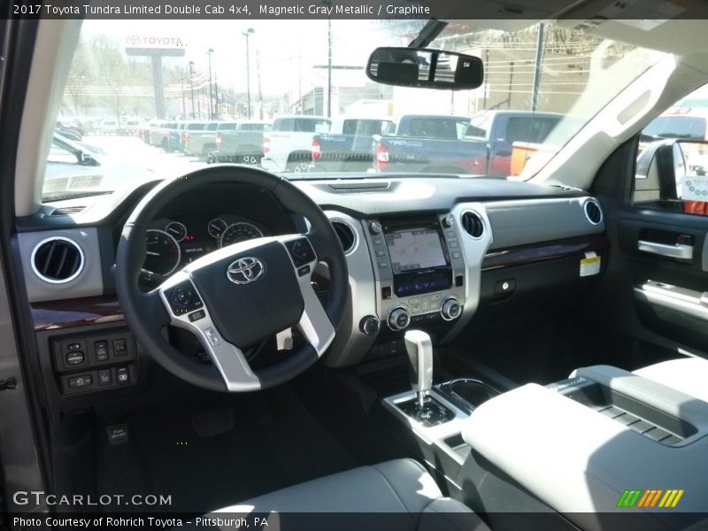 Magnetic Gray Metallic / Graphite 2017 Toyota Tundra Limited Double Cab 4x4