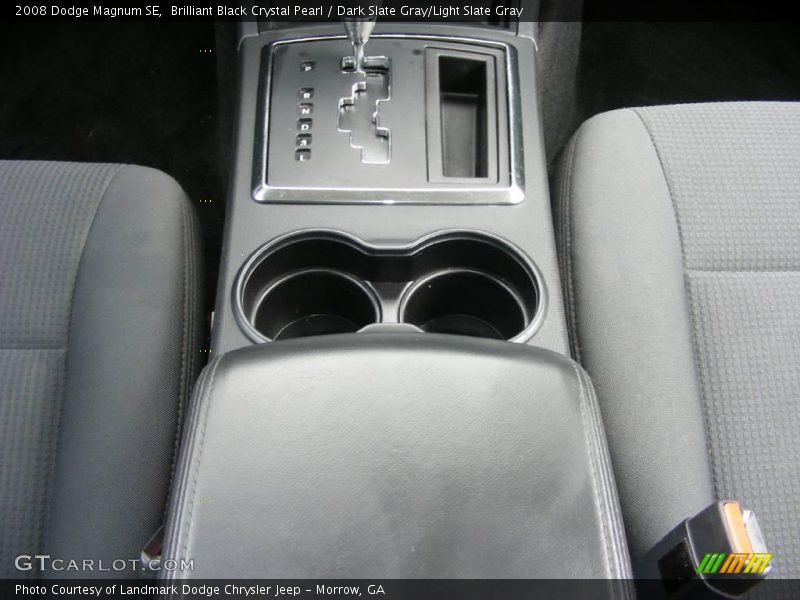 Brilliant Black Crystal Pearl / Dark Slate Gray/Light Slate Gray 2008 Dodge Magnum SE
