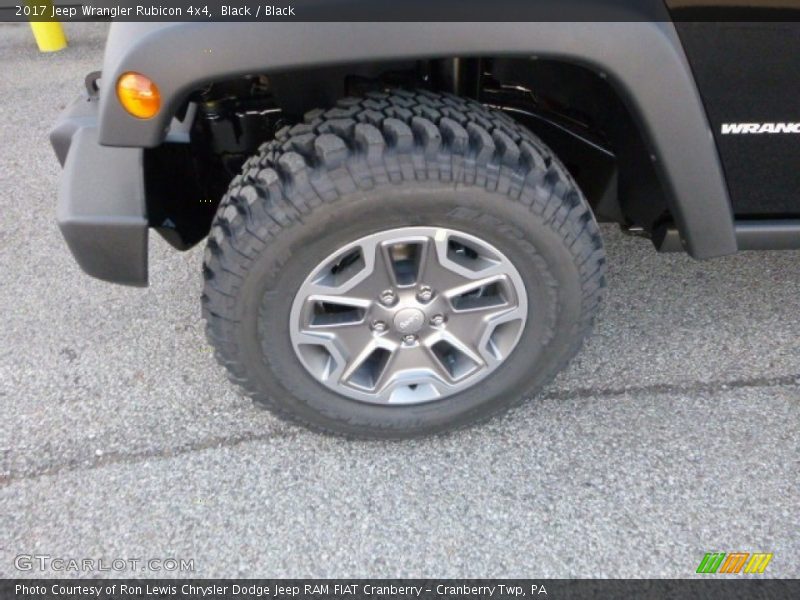 Black / Black 2017 Jeep Wrangler Rubicon 4x4