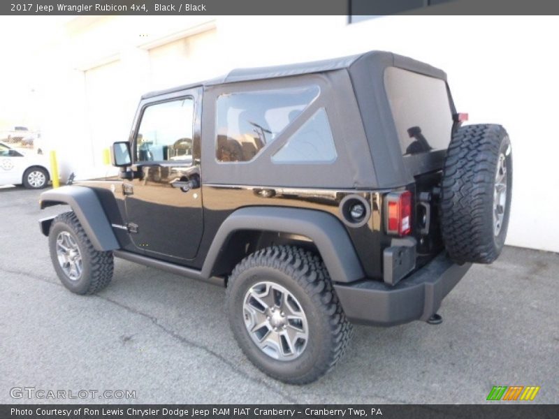 Black / Black 2017 Jeep Wrangler Rubicon 4x4