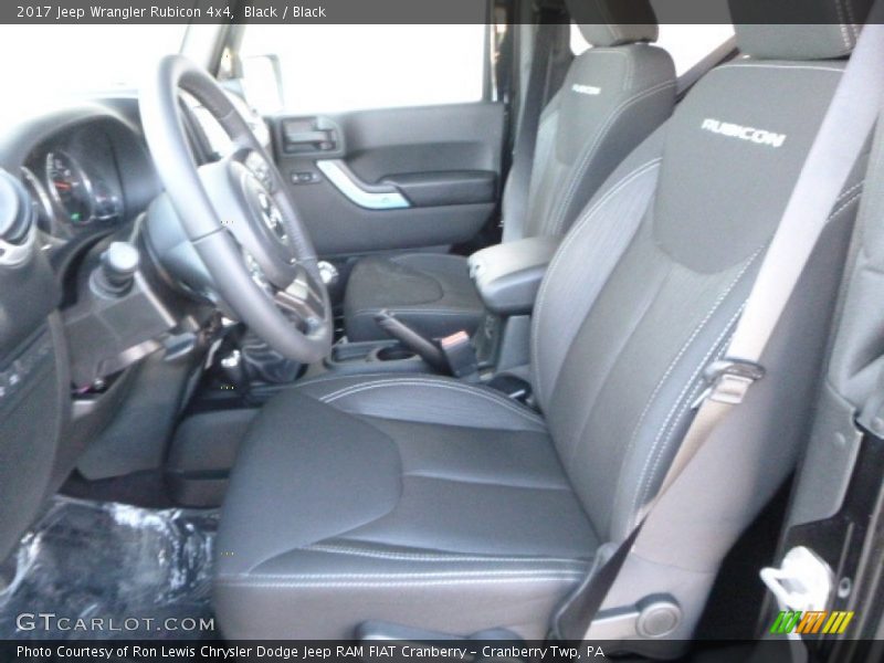 Black / Black 2017 Jeep Wrangler Rubicon 4x4