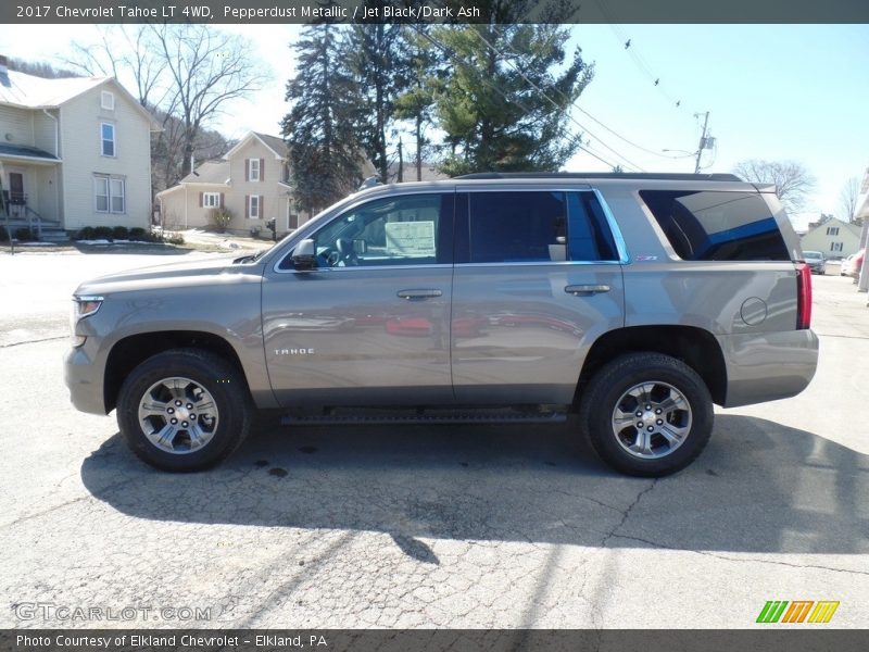 Pepperdust Metallic / Jet Black/Dark Ash 2017 Chevrolet Tahoe LT 4WD