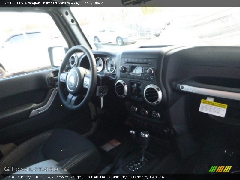 Gobi / Black 2017 Jeep Wrangler Unlimited Sahara 4x4