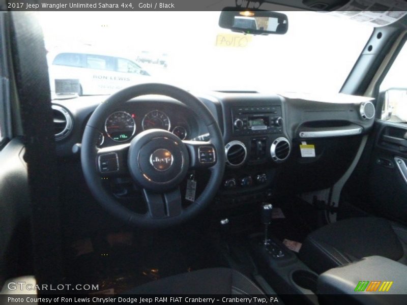 Gobi / Black 2017 Jeep Wrangler Unlimited Sahara 4x4