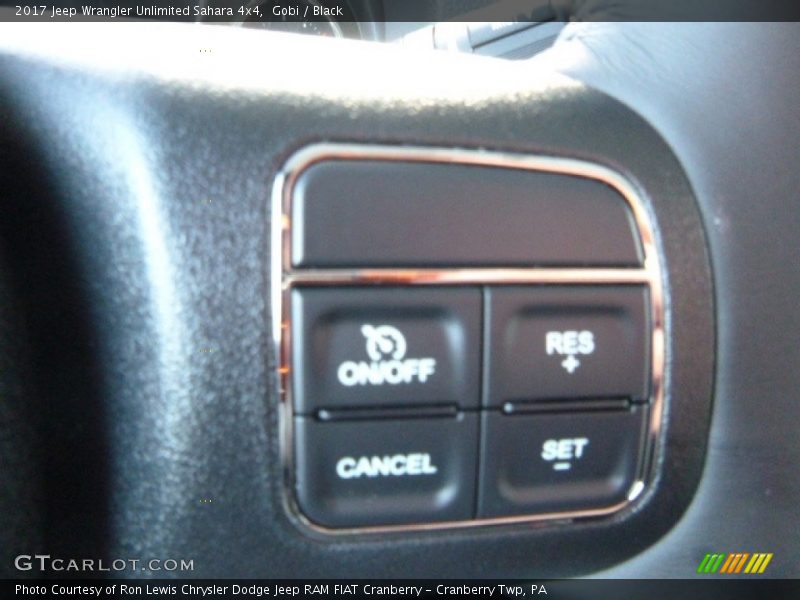 Gobi / Black 2017 Jeep Wrangler Unlimited Sahara 4x4