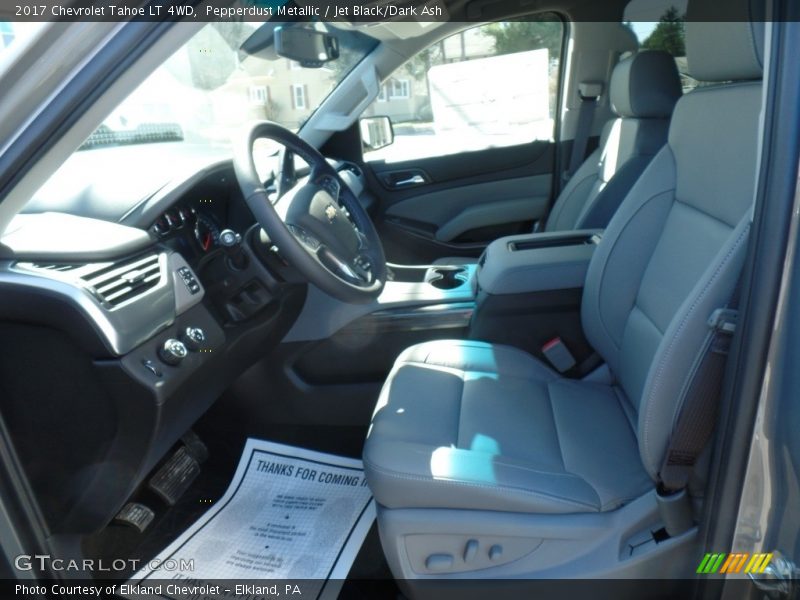 Pepperdust Metallic / Jet Black/Dark Ash 2017 Chevrolet Tahoe LT 4WD