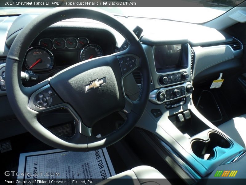 Pepperdust Metallic / Jet Black/Dark Ash 2017 Chevrolet Tahoe LT 4WD