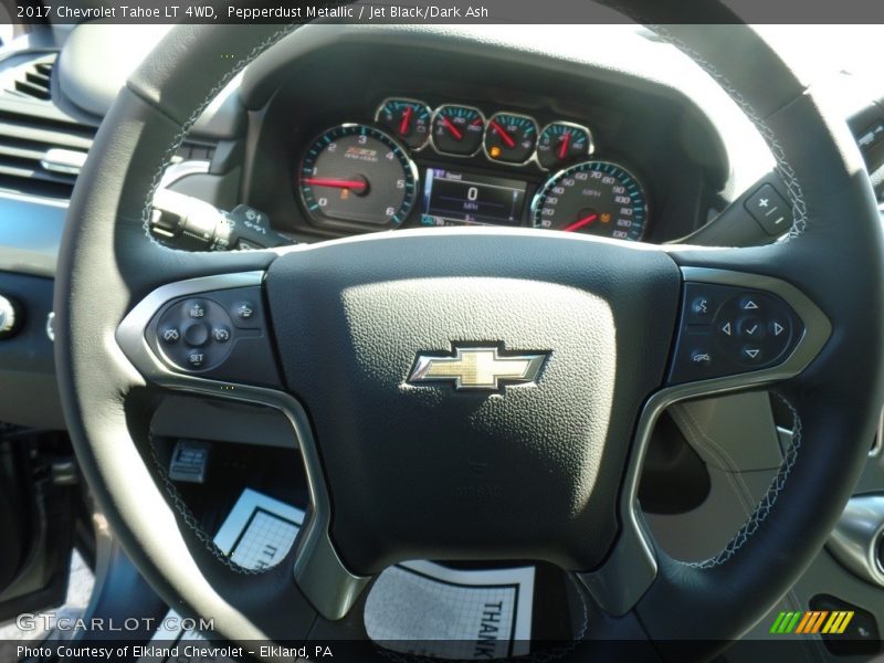 Pepperdust Metallic / Jet Black/Dark Ash 2017 Chevrolet Tahoe LT 4WD
