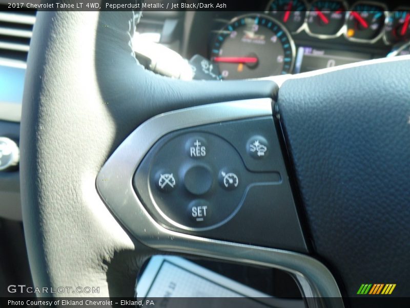 Pepperdust Metallic / Jet Black/Dark Ash 2017 Chevrolet Tahoe LT 4WD