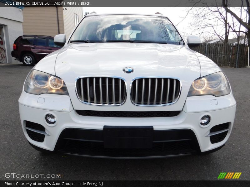 Alpine White / Black 2011 BMW X5 xDrive 50i