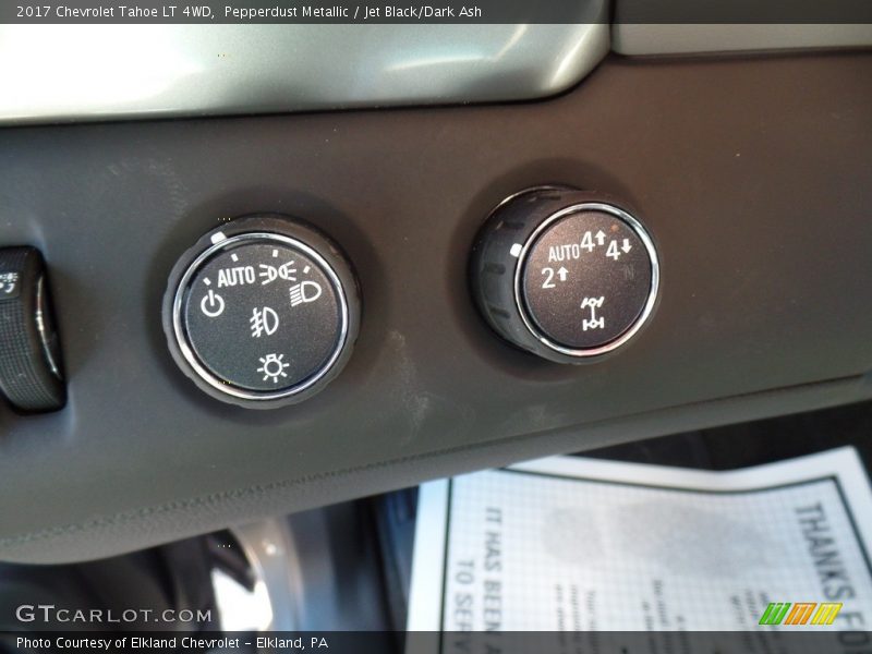 Pepperdust Metallic / Jet Black/Dark Ash 2017 Chevrolet Tahoe LT 4WD