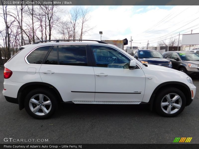 Alpine White / Black 2011 BMW X5 xDrive 50i