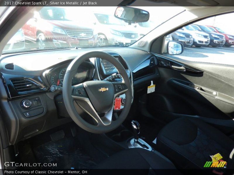 Silver Ice Metallic / Jet Black 2017 Chevrolet Spark LT