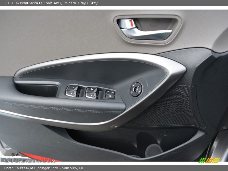 Mineral Gray / Gray 2013 Hyundai Santa Fe Sport AWD