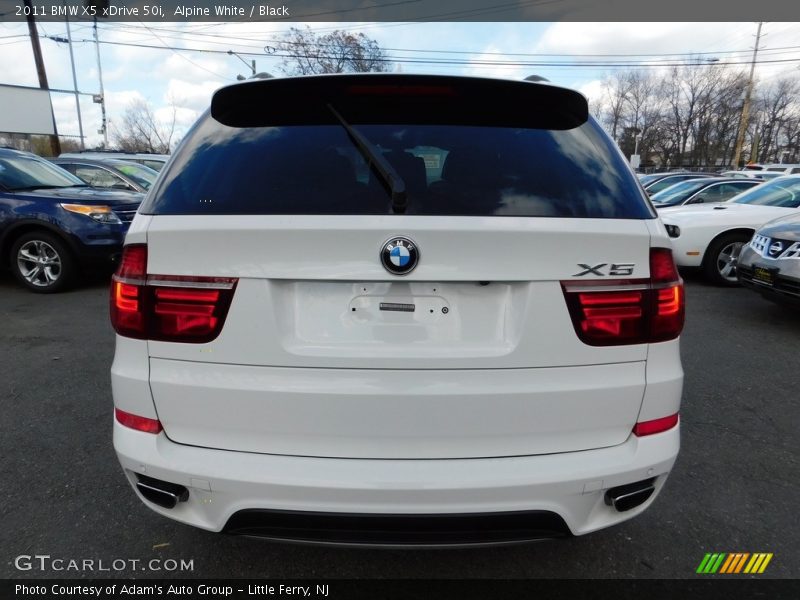 Alpine White / Black 2011 BMW X5 xDrive 50i